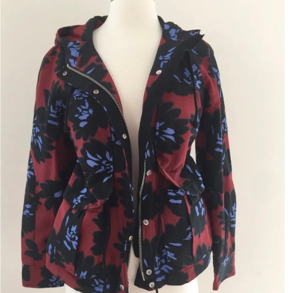 JCrew Firework Floral Jacket *Rare*
